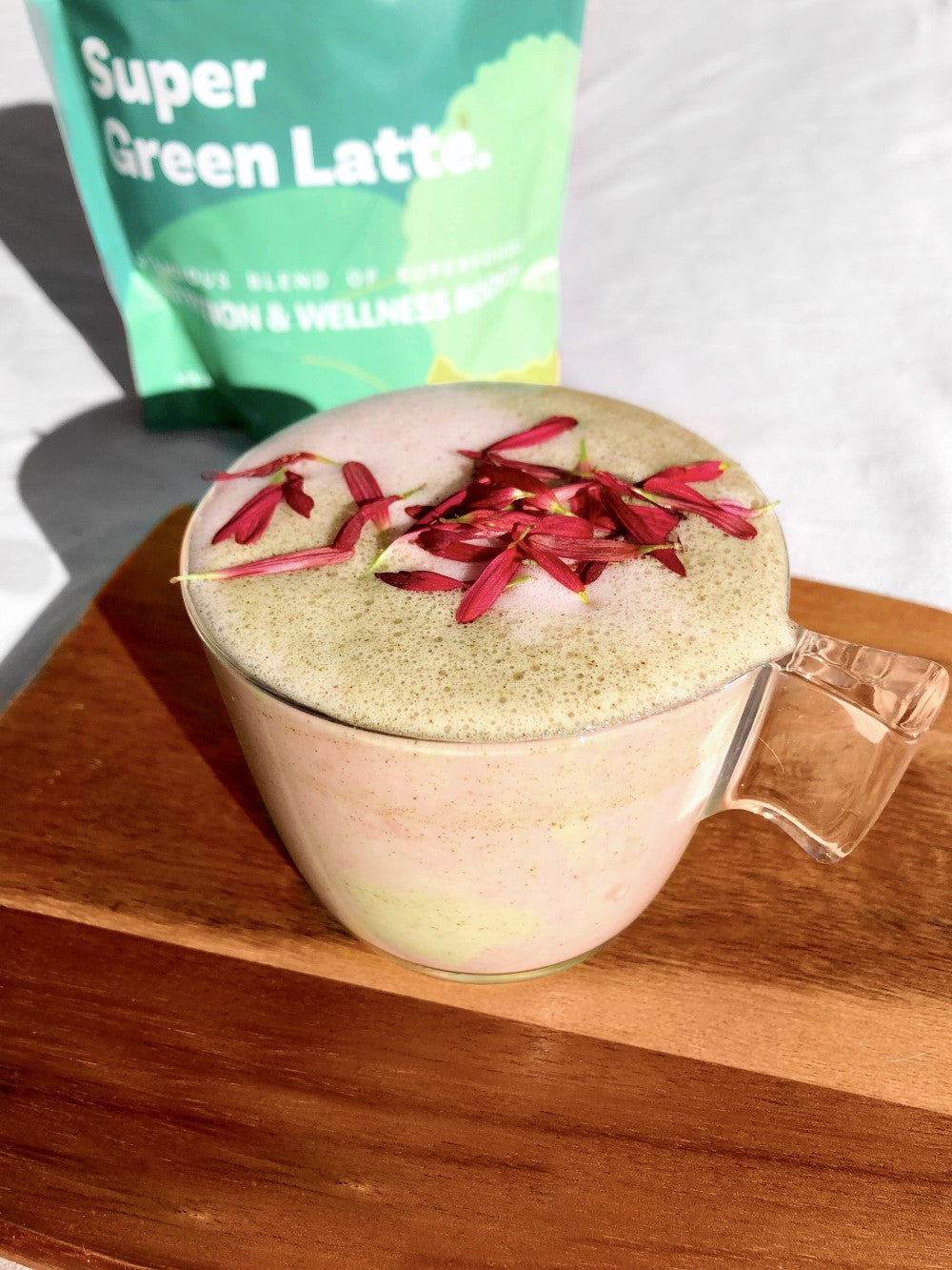 Sweet and Herbal Super Green Latte